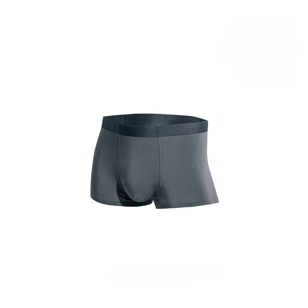 Boxers antibactériens MADEN en modal – Sous-vêtements respirants, fins et sans coutures en soie glacée.