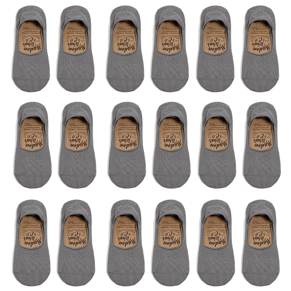 MADEN Unsichtbare Silikon Anti-Rutsch Socken