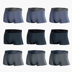 Boxers sin costuras antibacterianos de modal para hombre MADEN