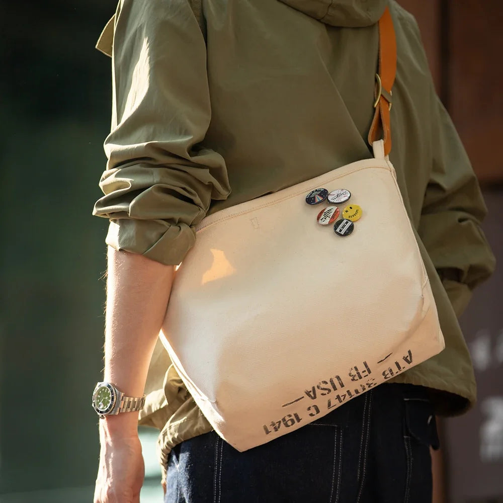 MADEN Retro 22oz Heavyweight Shoulder Bag