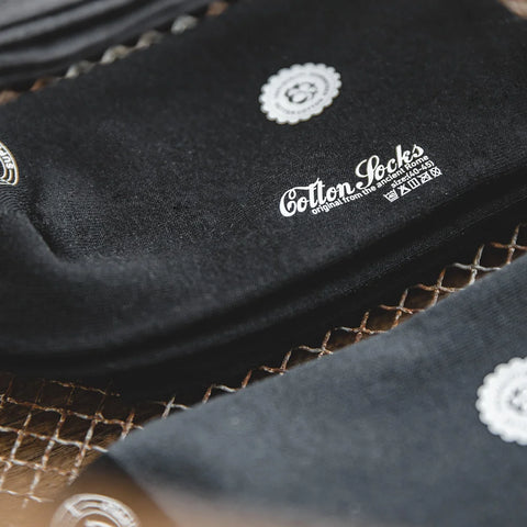 MADEN Printed Men's Mid-Calf Socks Knitting Letter Sporty Socks Soft Breathable Socks High Quality Casual Hosiery