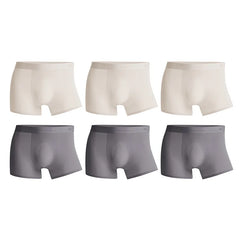 Boxers sin costuras de seda helada 4-pack MADEN