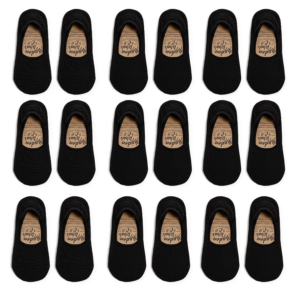 MADEN Unsichtbare Silikon Anti-Rutsch Socken