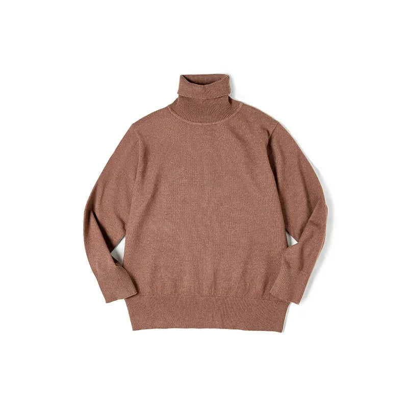 MADEN Turtleneck Thermal Sweater