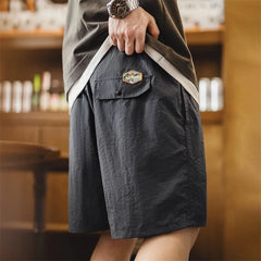 MADEN Schnelltrocknende, plissierte Outdoor-Shorts 