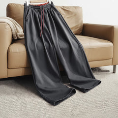 MADEN Schwere Baumwoll-Fleece Baggy Jogginghose