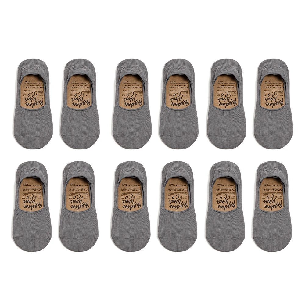 MADEN Unsichtbare Silikon Anti-Rutsch Socken