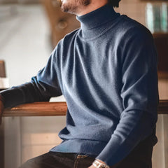 MADEN Turtleneck Thermal Sweater