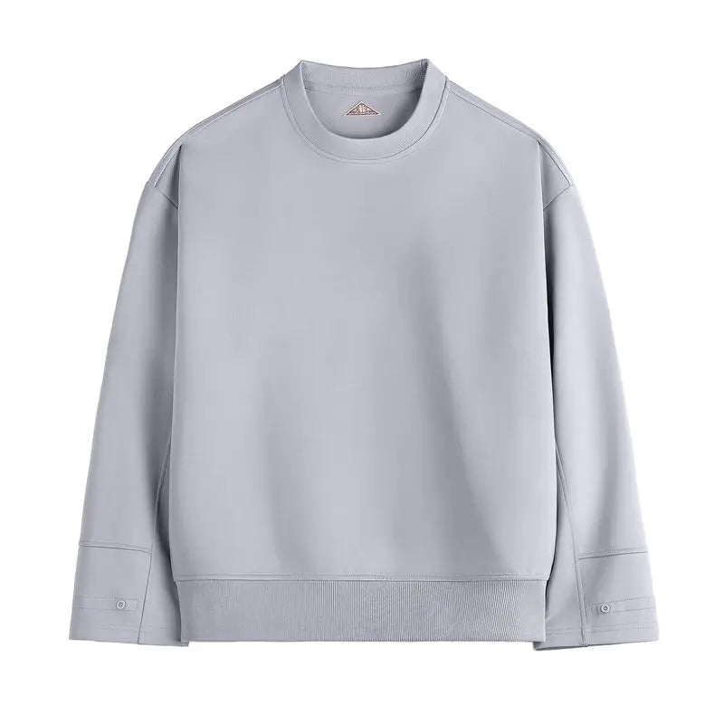 MADEN Women’s Loose Pullover Air-Layer Sweatshirt