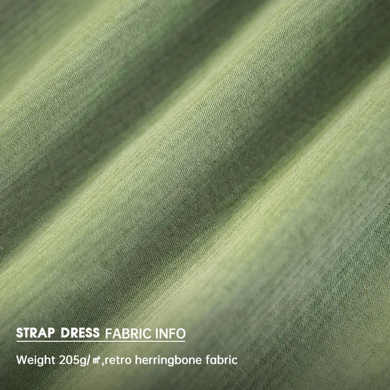 MADEN Cargo-Kleid mit verstellbaren Trägern