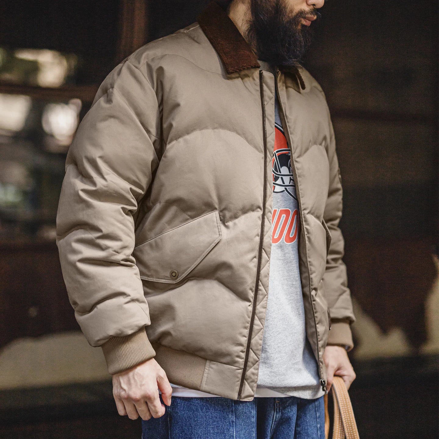 MADEN CWU-45P Gepolsterte Fliegerjacke