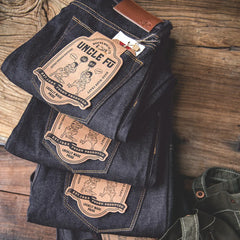 Quần jean nam MADEN 11.6oz Selvedge Raw Denim ống đứng