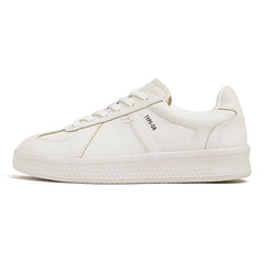 MADEN Herren Deutsche Trainer Schuhe - Klassisch Weiß