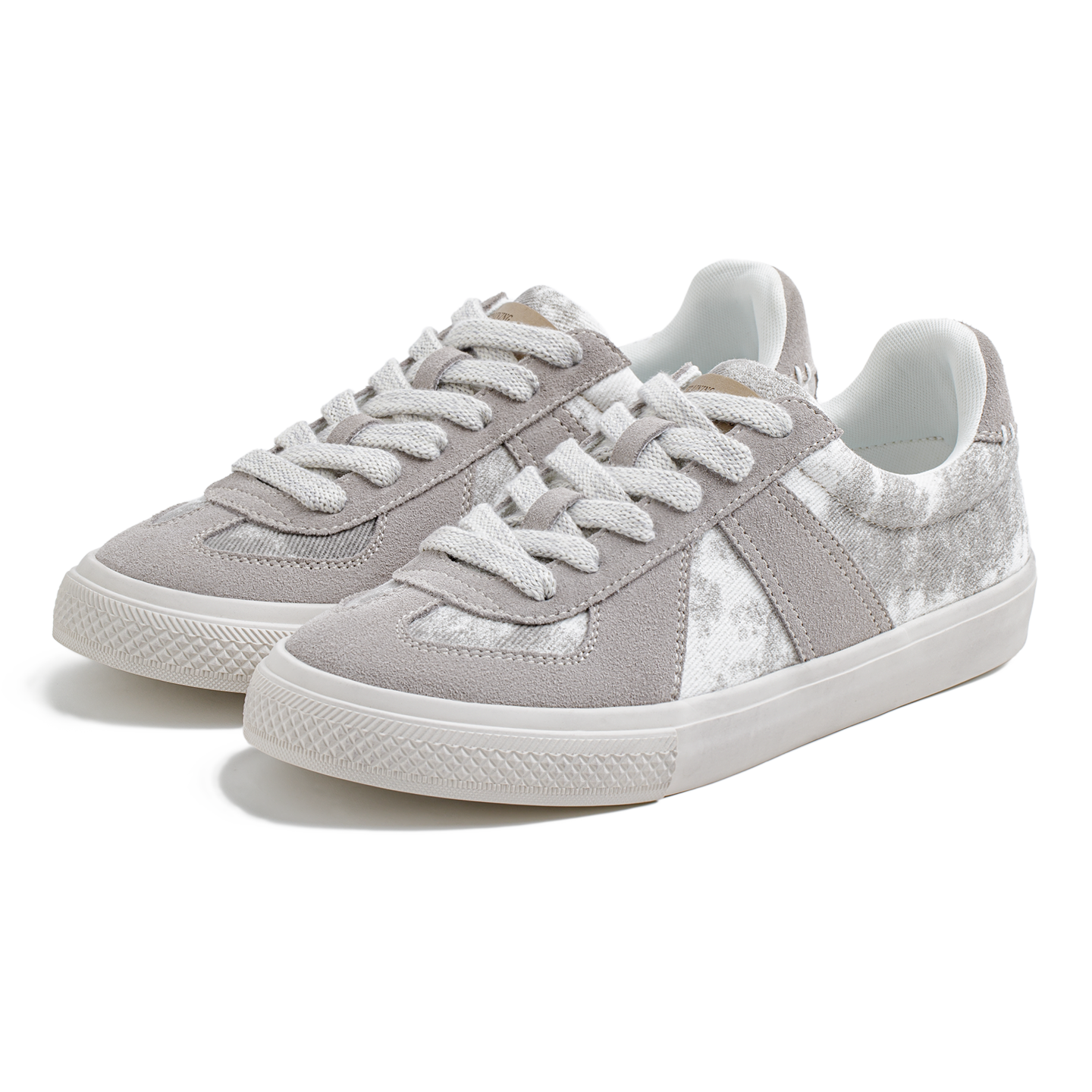MADEN Gray Tie-Dye Trainers Shoes