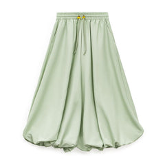 MADEN Peachskin Ballonhose mit weitem Bein
