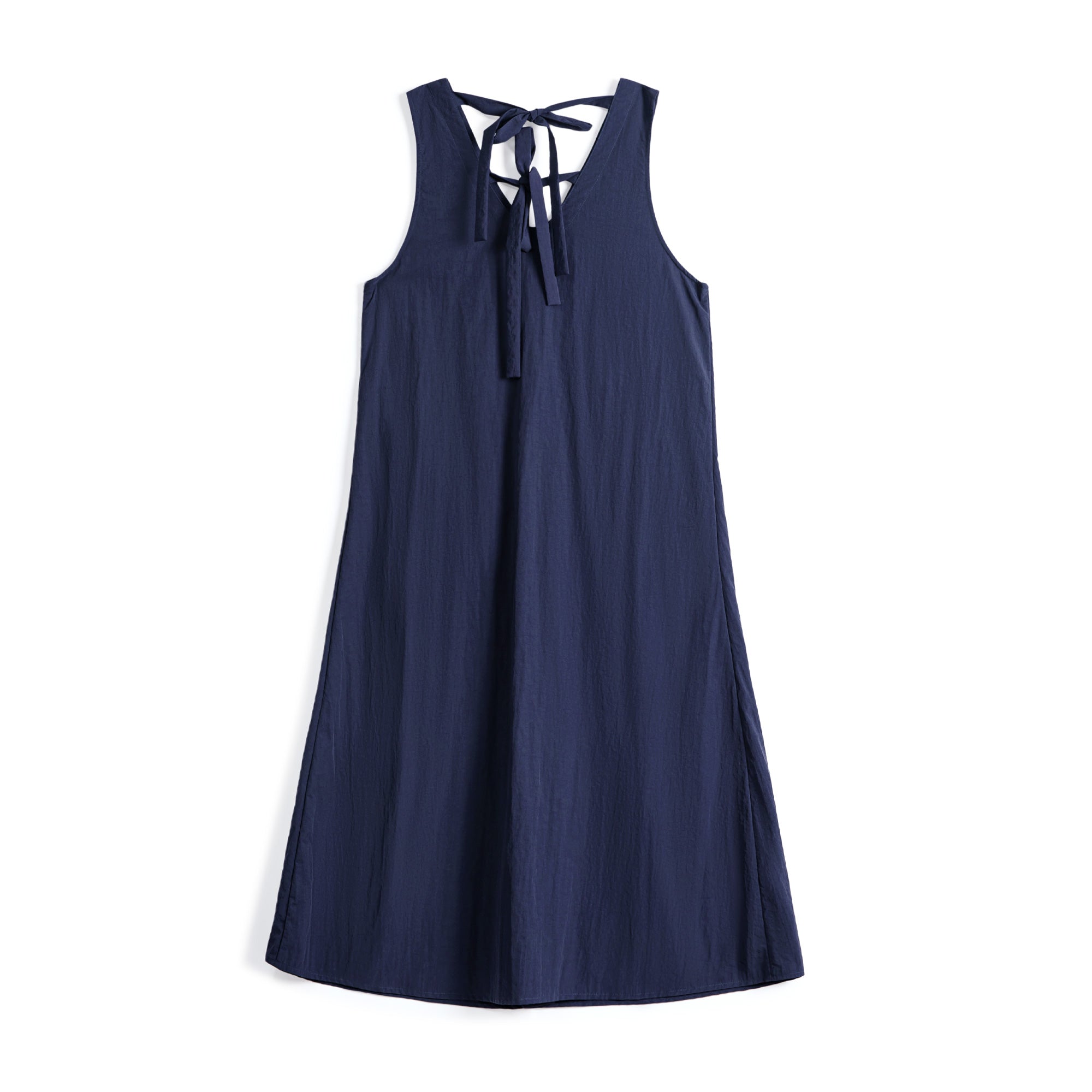 MADEN Utility Longline Weste Kleid - V-Ausschnitt
