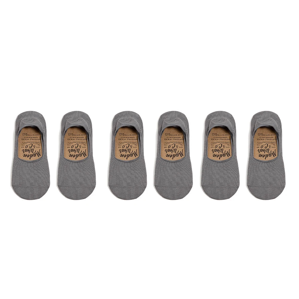 MADEN Unsichtbare Silikon Anti-Rutsch Socken