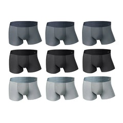 MADEN Ice Silk Nahtlose Boxer Briefs Multipack