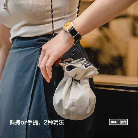 MADEN Retro Bucket Hats für Damen, luxuriöse Baumwolle, wendbarer Outdoor-Angelhut, niedliche Sonnen-Fischerkappe, lässige Bob-Panama-Cap 