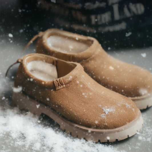 Botines con suela gruesa y forro polar MADEN