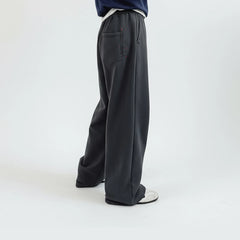 MADEN Schwere Baumwoll-Fleece Baggy Jogginghose