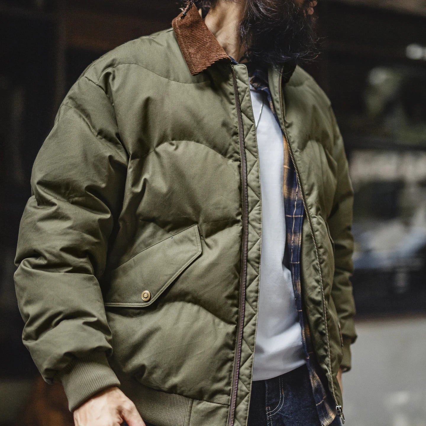 MADEN CWU-45P Gepolsterte Fliegerjacke