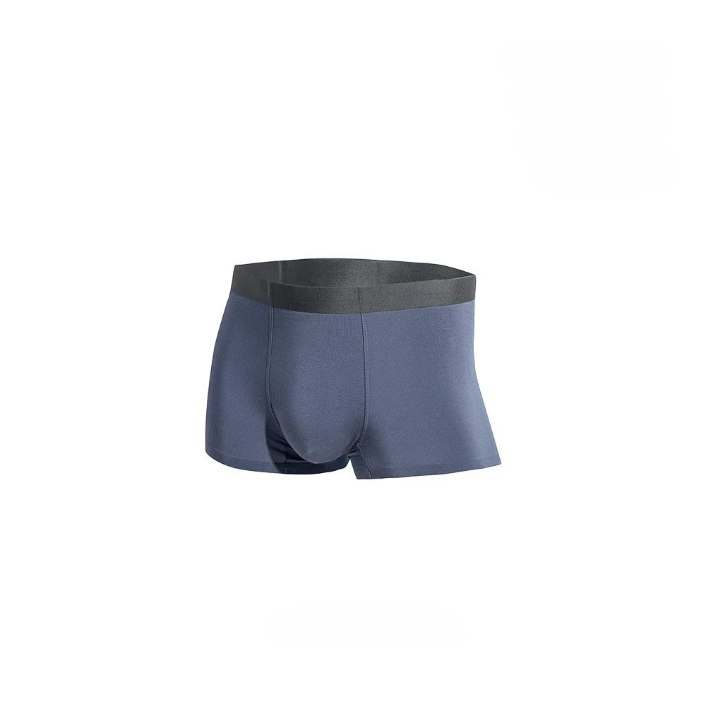 Boxers antibactériens MADEN en modal – Sous-vêtements respirants, fins et sans coutures en soie glacée.
