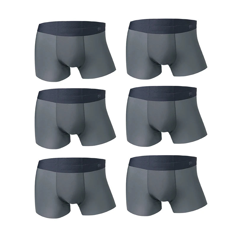 MADEN Ice Silk Nahtlose Boxer Briefs Multipack