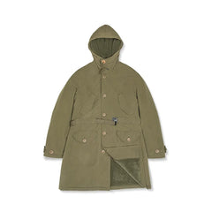 MADEN Schwerer M47 Kapuzen-Parka mittlerer Länge