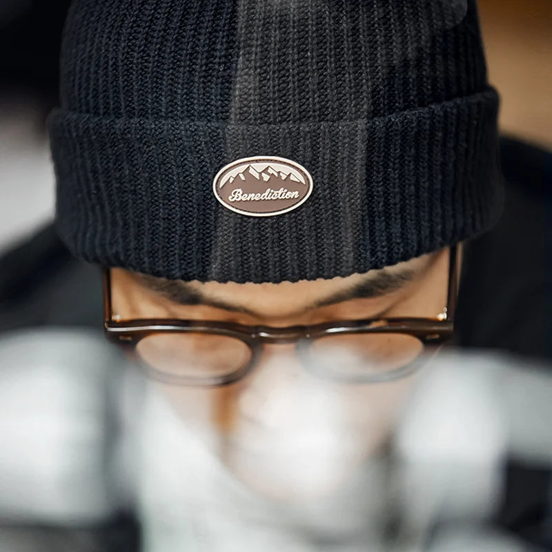 MADEN Ribbed Beanie - Cotton Blend