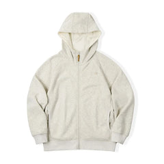 MADEN Grauer Kapuzenpullover – Polar Fleece