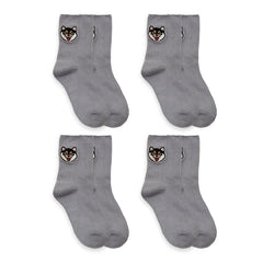 MADEN Niedliche Katze & Hund bestickte Socken