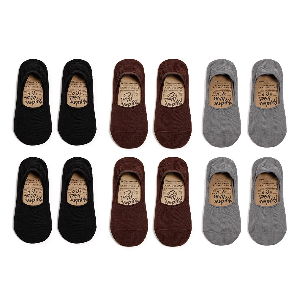 MADEN Unsichtbare Silikon Anti-Rutsch Socken