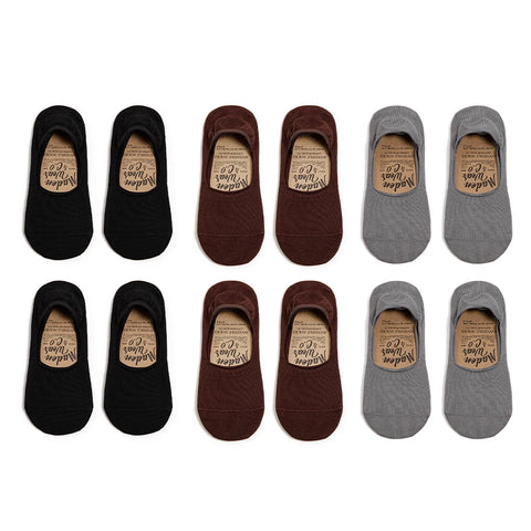 Chaussettes invisibles antidérapantes en silicone MADEN 