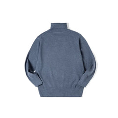 MADEN Herren Rollkragen Thermo-Pullover