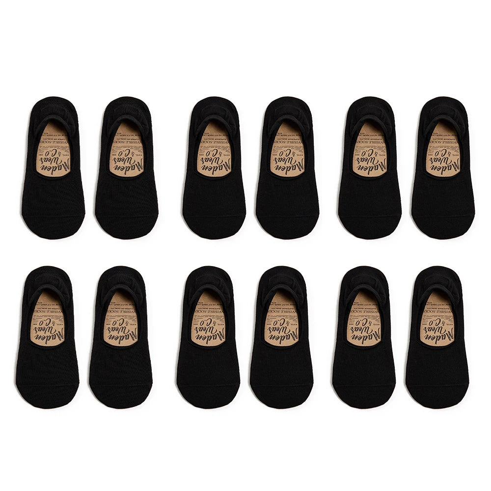 MADEN Unsichtbare Silikon Anti-Rutsch Socken