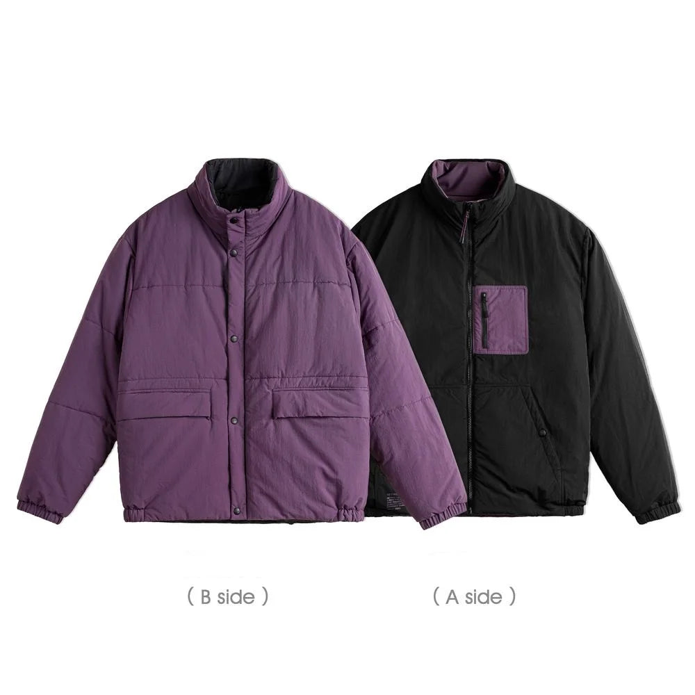 MADEN Wendbare, wasserabweisende Baumwolljacke