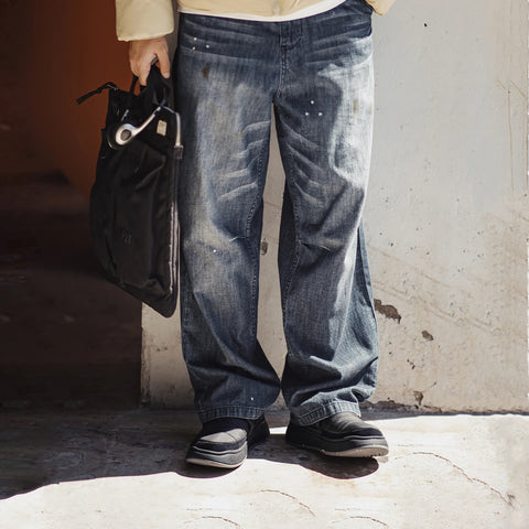 MADEN Herren Retro Schwarze Wasserdichte Schneestiefel zum Hineinschlüpfen, Fleecegefüttert, Warme Winterschuhe für Outdoor-Aktivitäten, Sportliche Low-Top-Stiefeletten 