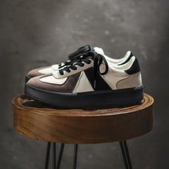 MADEN Panda Deutsche Trainer Plateau-Sneaker