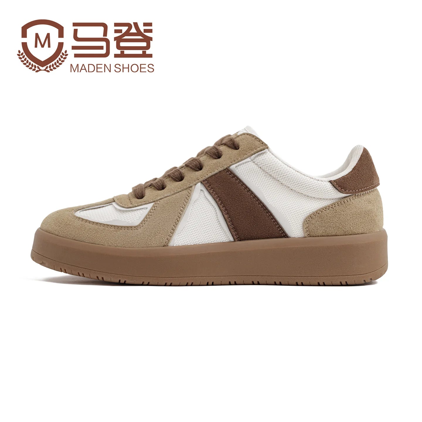MADEN Panda Deutsche Trainer Plateau-Sneaker