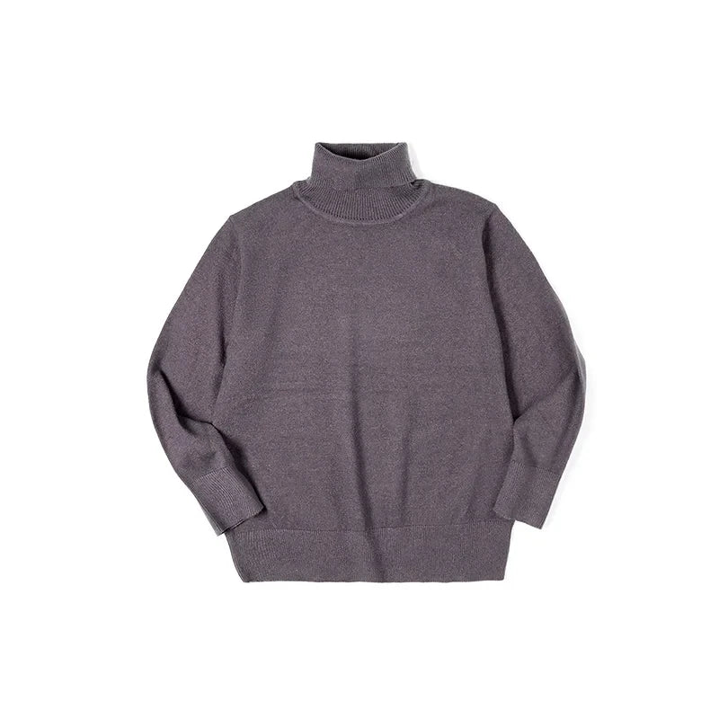 MADEN Turtleneck Thermal Sweater