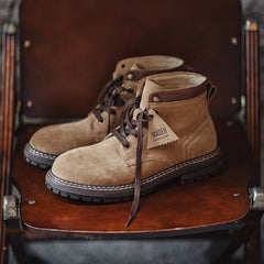 MADEN Retro Mid-Top Arbeitsstiefel