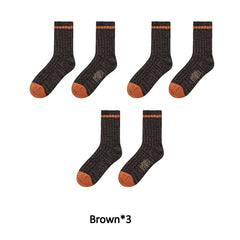 MADEN Schwere Baumwoll Rippsocken für Herren