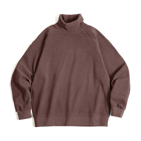 Camiseta de manga larga cálida de forro polar reversible de 280 g con cuello alto MADEN para hombre, camisa interior de otoño e invierno 2023 con cuello de tortuga