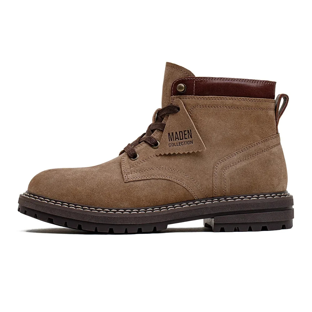 MADEN Retro Mid-Top Arbeitsstiefel