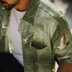 MADEN Lyocell Short Sleeve Shirt