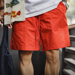 MADEN Orange Beach Vacation Shorts