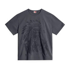 MADEN Chief Joseph Muster bedrucktes T-Shirt - 100 % Baumwolle
