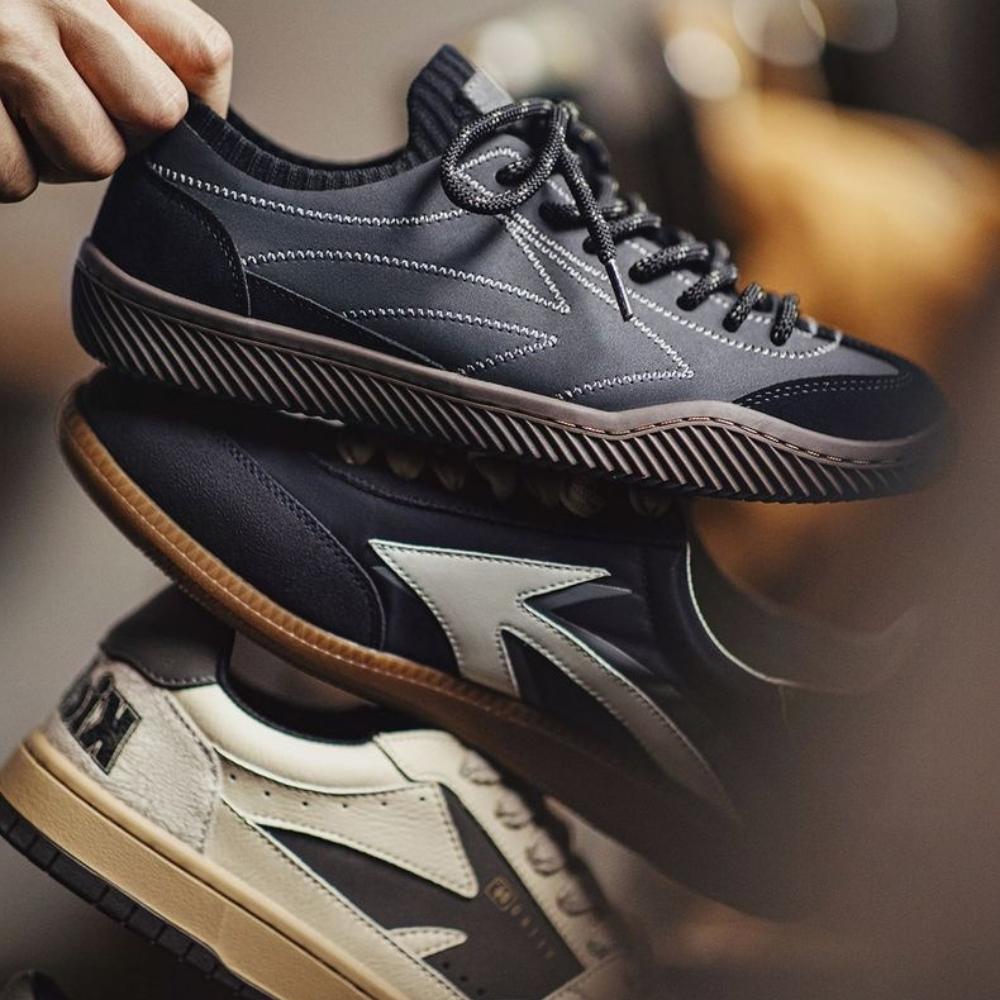 Men's Retro Knit Sneakers