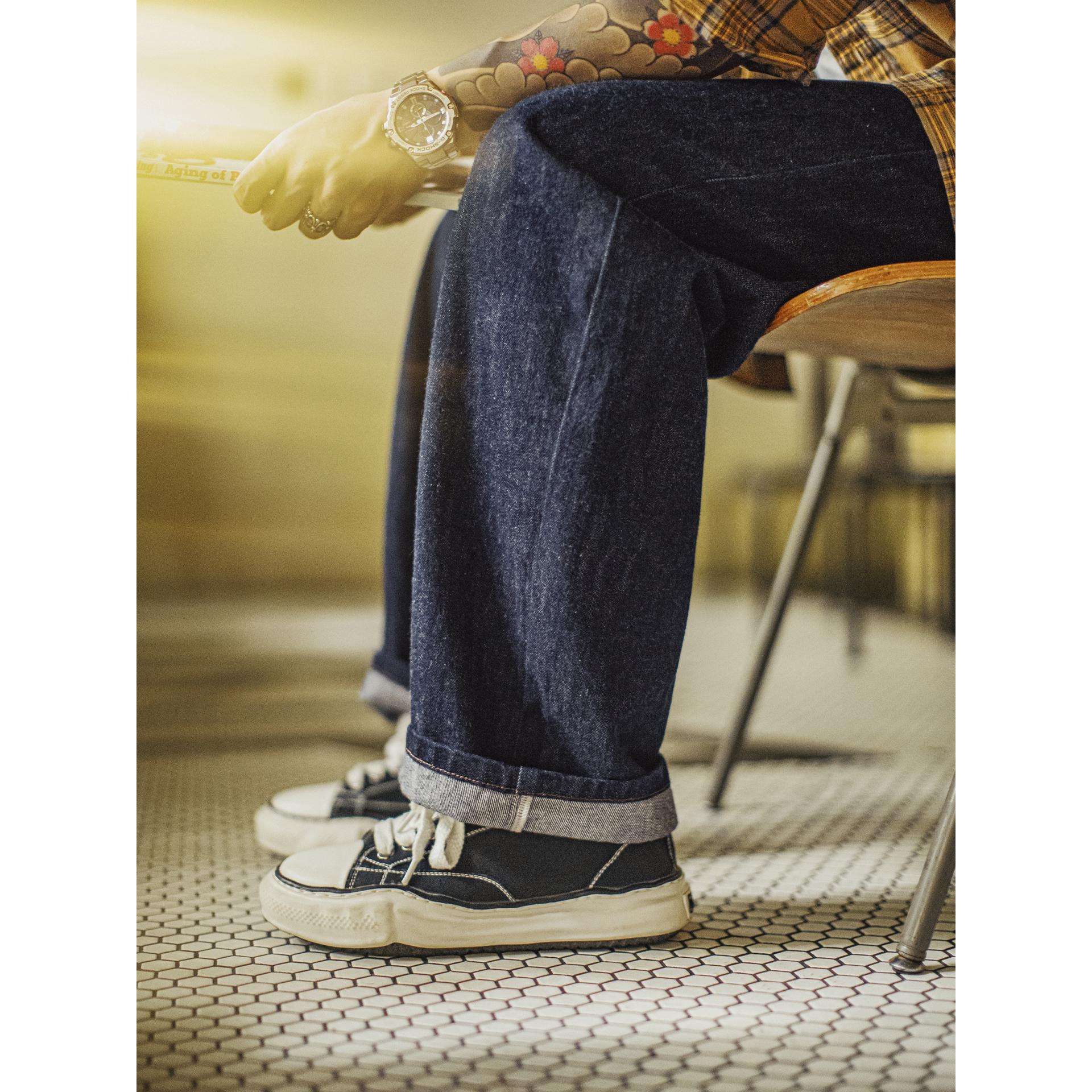 MADEN 9,7oz Retro Slub Denim Jeans